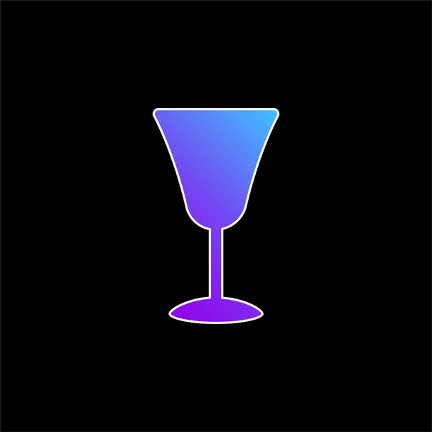 Big Goblet modrý gradient ikona - Vektor, obrázek