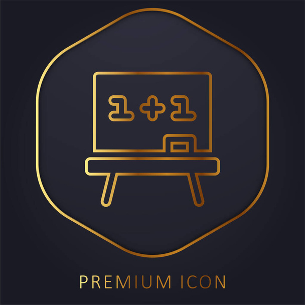 Deskové prémiové logo nebo ikona - Vektor, obrázek