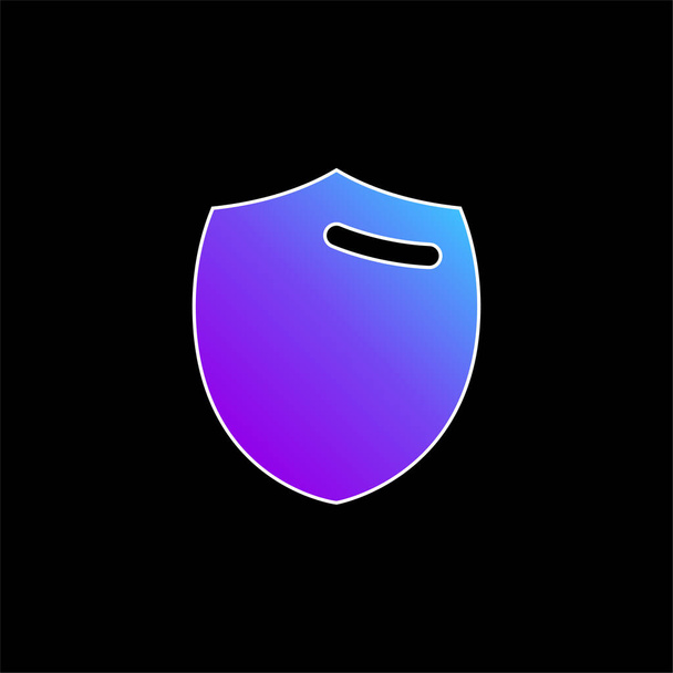 Vektorová ikona Black Badge blue gradient - Vektor, obrázek