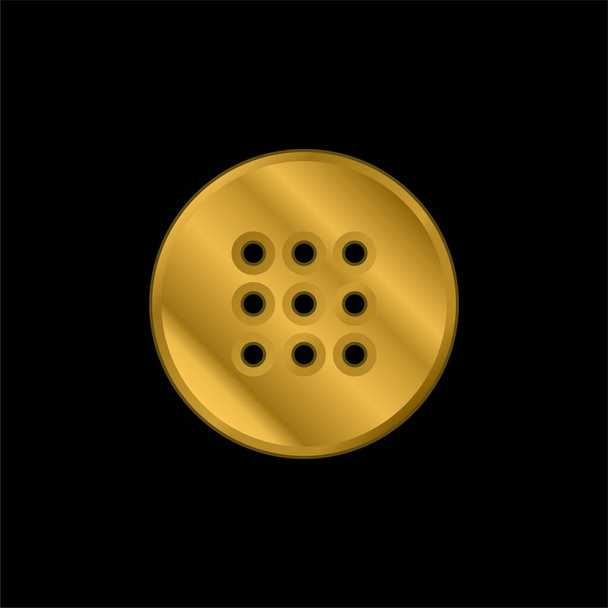App oro placcato icona metallica o logo vettoriale - Vettoriali, immagini