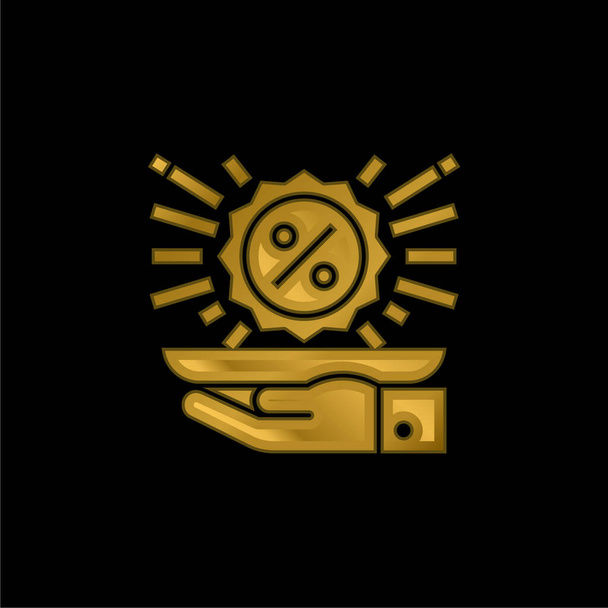 Кращий продавець золотий металевий значок або вектор логотипу
 - Вектор, зображення