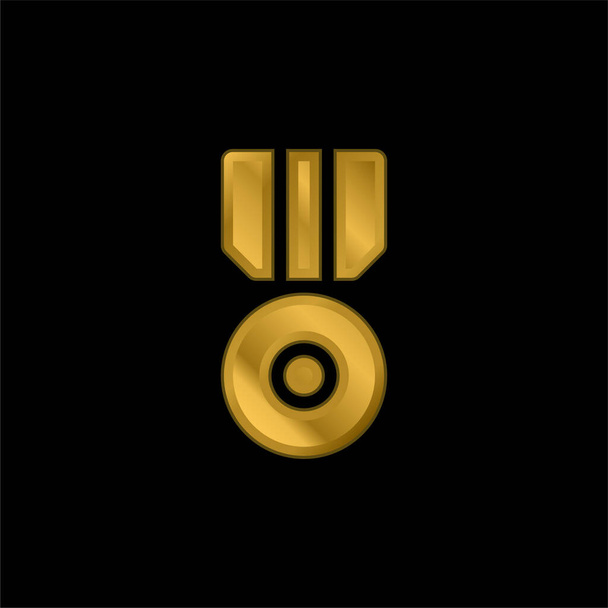 Досягнення Золота металева іконка або вектор логотипу
 - Вектор, зображення