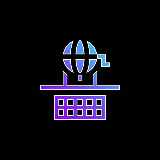 Bingo blaues Gradienten-Vektor-Symbol - Vektor, Bild