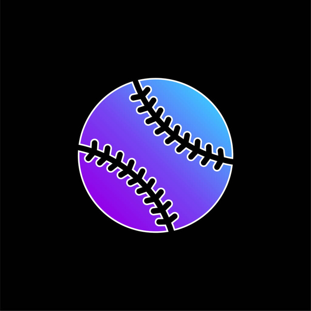 Baseball-sinisen gradientin vektorikuvake - Vektori, kuva