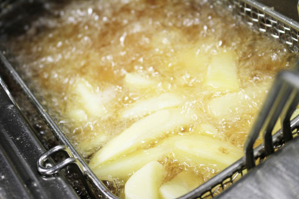fryting bramborové lupínky - Fotografie, Obrázek