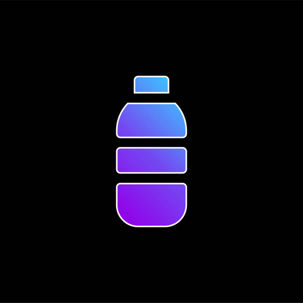 Μπλε μπουκάλι διάνυσμα κλίση εικονίδιο - Διάνυσμα, εικόνα