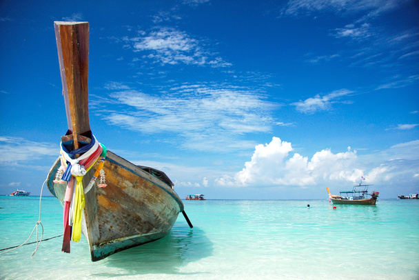 boat and beach of THAILAND - Photo, Image