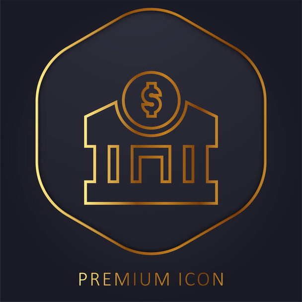 Bankovní prémiové logo nebo ikona - Vektor, obrázek
