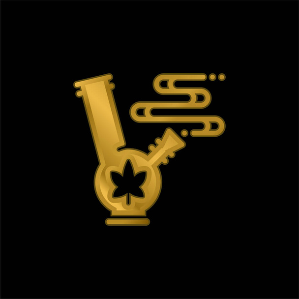 Золота металева іконка або вектор логотипу
 - Вектор, зображення
