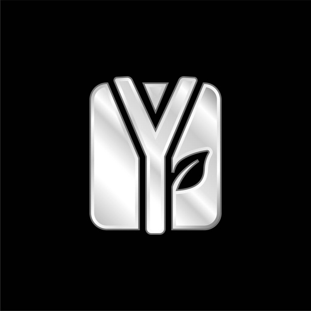 Župan postříbřená kovová ikona - Vektor, obrázek
