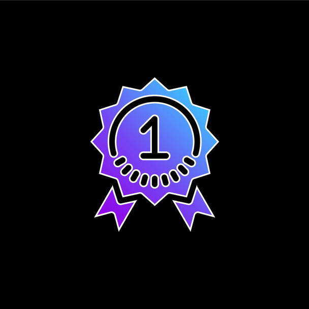 Nejprodávanější modrá ikona přechodu - Vektor, obrázek