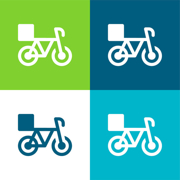 Bike Delivery icon. Editable line vector. Stock Vector by ©tkacchuk  360899008