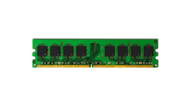 Computador RAM-Random Access Módulos de memória no fundo branco - Foto, Imagem