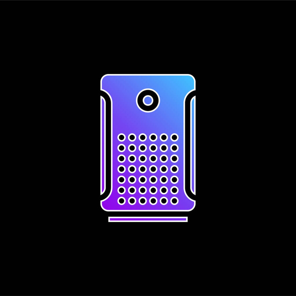 Air Purifier blue gradient vector icon - Vector, Image