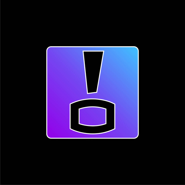Бітакор Лого блакитний градієнтний вектор ікона - Вектор, зображення