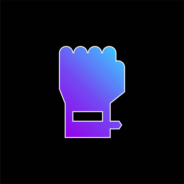 Vektorová ikona přechodu modré náramky - Vektor, obrázek