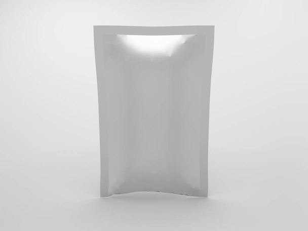 Plantilla de embalaje de productos de renderizado 3D - Foto, imagen