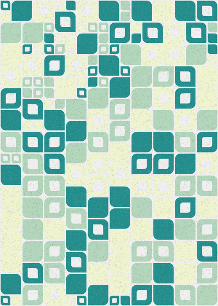 abstract geometrisch patroon generatief computationeel vector kunst illustratie - Vector, afbeelding