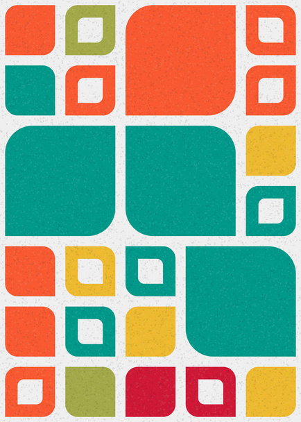 abstrakte geometrische Muster generative computergestützte Vektorgrafik Illustration - Vektor, Bild