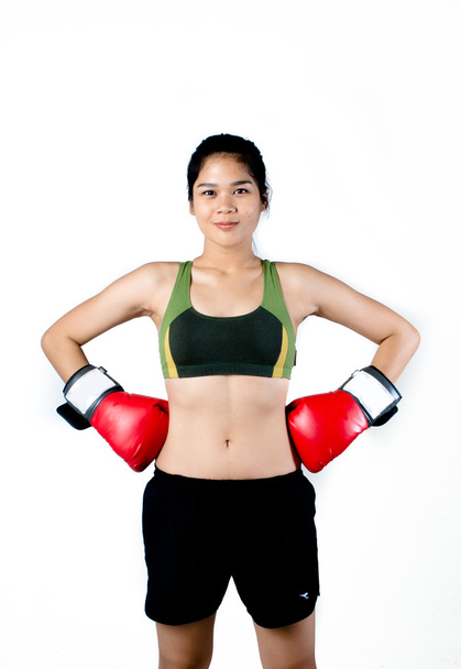 Asian Female fighter - 写真・画像