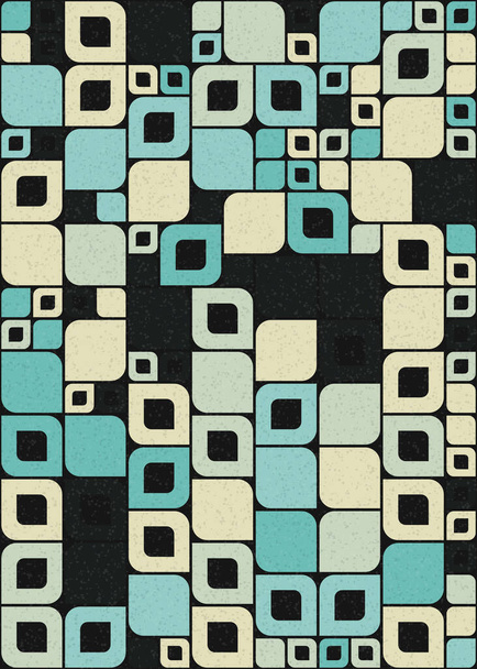 abstract geometrisch patroon generatief computationeel vector kunst illustratie - Vector, afbeelding