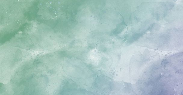 Pastelowy mokry akwarela splash tekstury farby lub grunge projekt tła - Zdjęcie, obraz