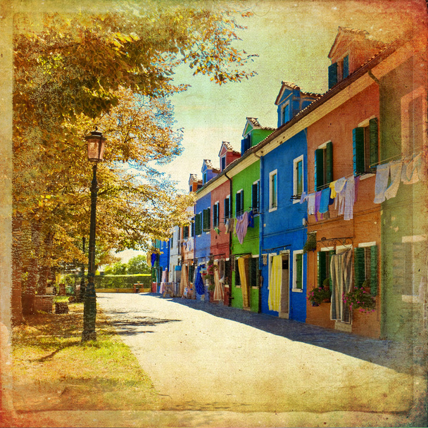 Burano, Venise
 - Photo, image