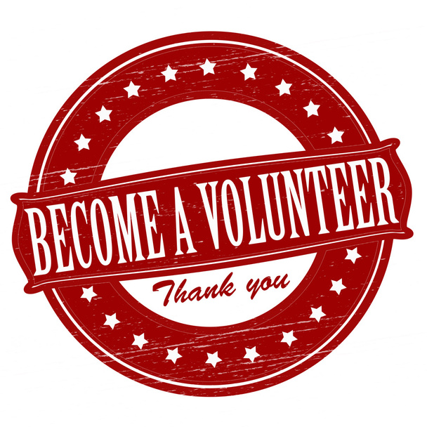 Become a volunteer - Vector, Image