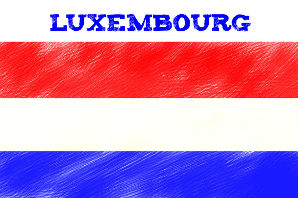 Luxemburgin lippu
 - Valokuva, kuva