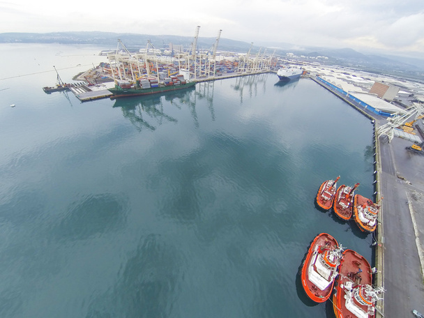 View on Koper port - Φωτογραφία, εικόνα