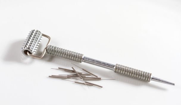Instruments and accessories for acupuncture.  - Photo, image