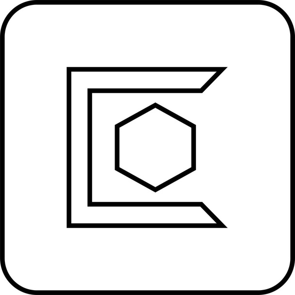 icône d'interface informatique simple, illustration vectorielle - Vecteur, image