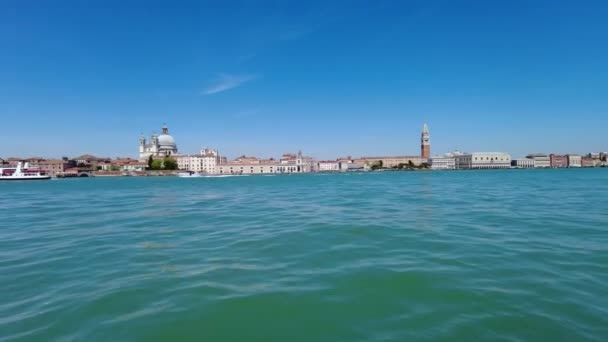 sea view San Marco tower of Venice - Footage, Video