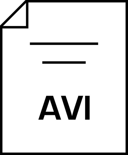 nombre de archivo icono vector ilustración - Vector, imagen