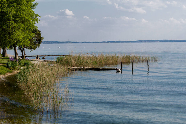 Widok na jezioro Garda - Zdjęcie, obraz