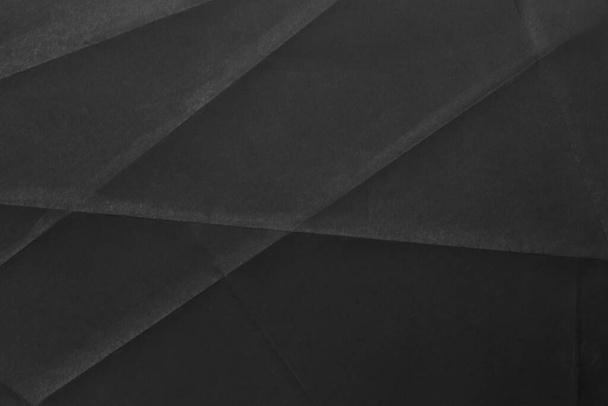 Black paper texture as background - Photo, Image
