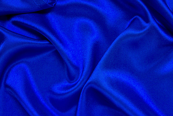 Голубая ткань в качестве фона - Фото, изображение