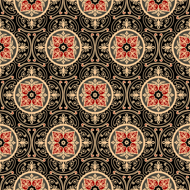 Oosterse patroon - Vector, afbeelding