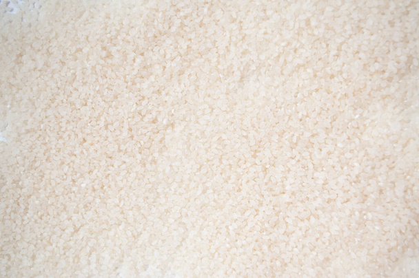 Textuur van witte rijst voor het koken van sushi - Foto, afbeelding
