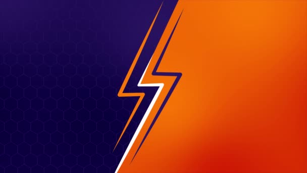 lightning sign abstract background for sport poster - Footage, Video