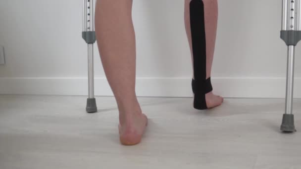 Recuperación de una lesión en la pierna - Metraje, vídeo
