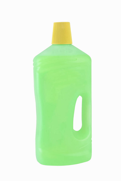 Cleaning product bottle, clipping path. - Photo, Image