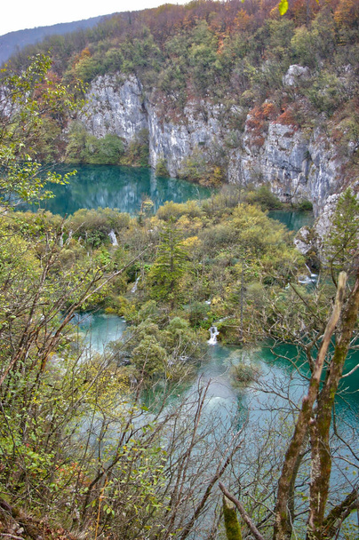A nice shot in Plitvice Lakes National Park Croatia - Photo, Image