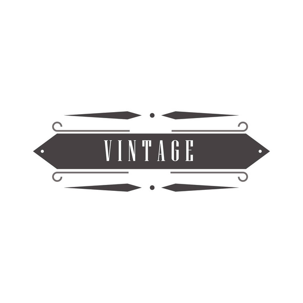 vintage divider design - Vettoriali, immagini
