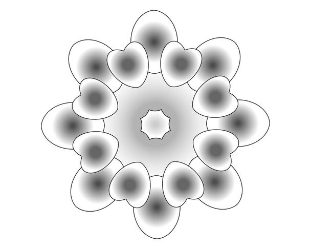 varicoloured kształty obiektów - Wektor, obraz