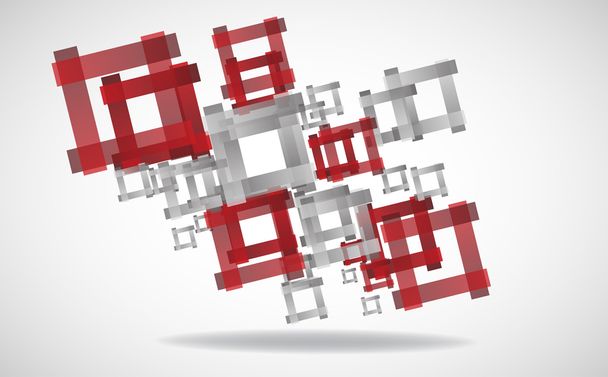 Abstract square background. Clip-art - Διάνυσμα, εικόνα