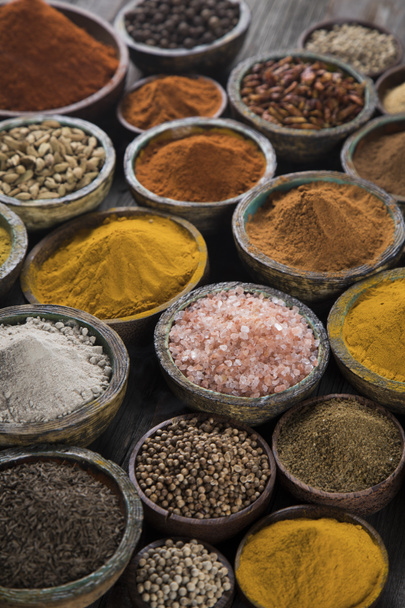Aromatic spices and Still Life background - Photo, Image