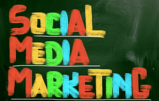 sociale media marketingconcept - Foto, afbeelding