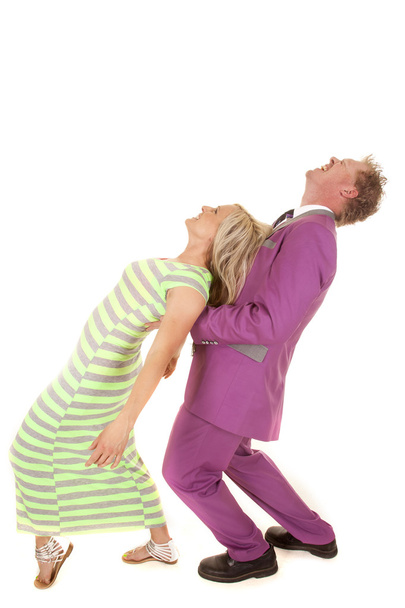 Man and woman lean back - Fotografie, Obrázek