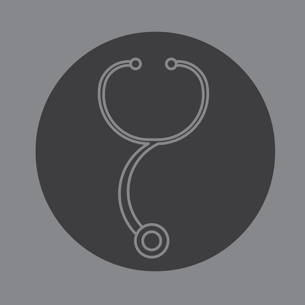 Vettore icona stetoscopio
 - Vettoriali, immagini